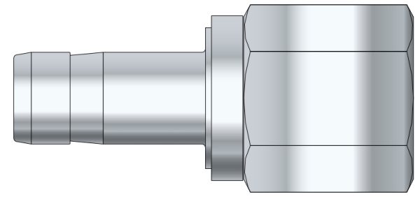 Адаптер с внутренней конической резьбой A-FLOW AFA-4-2N