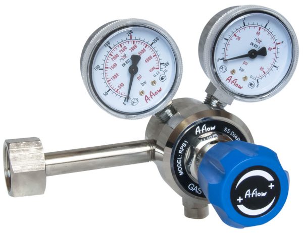 Регулятор давления балонный A-FLOW RPB1CP-CB-4-W-F4N-CO2