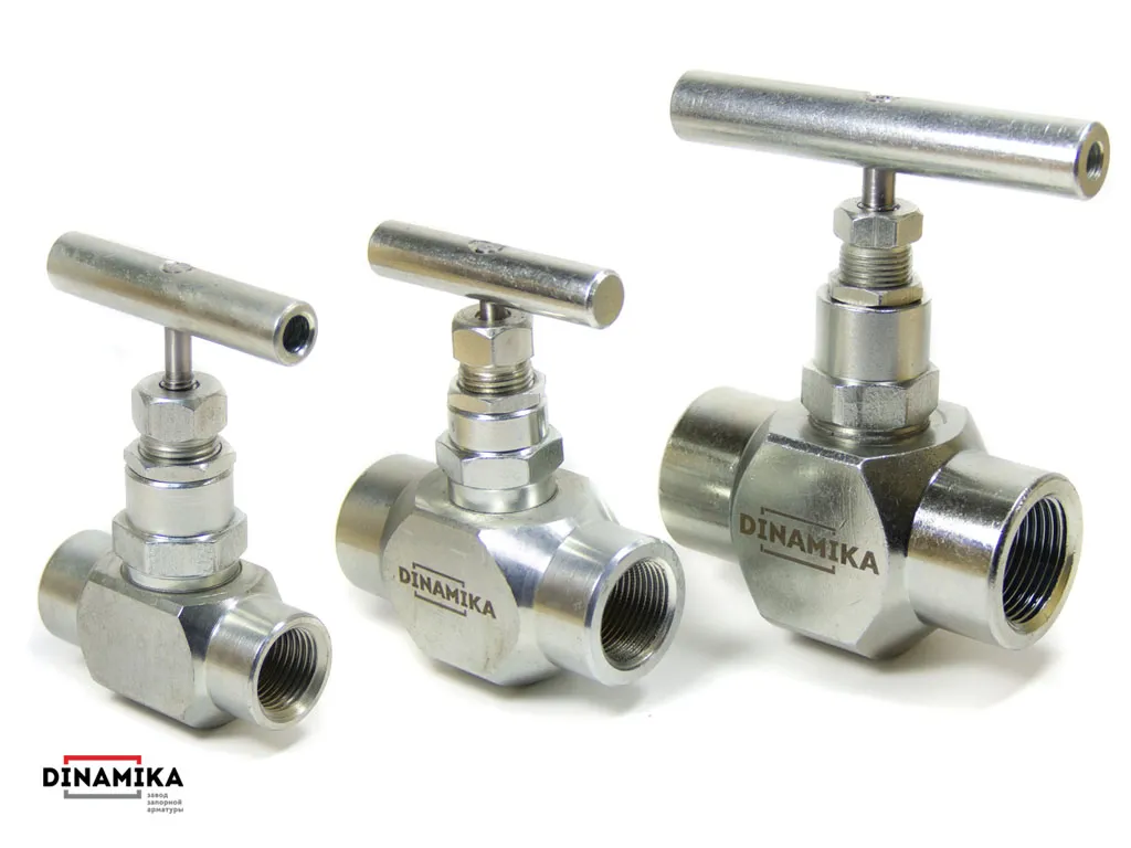 Продажа запорного игольчатого клапана (вентиля) 15лс67бк в Казани по выгодным ценам с доставкой 15лс67бк Клапан в Казани - Вентиль запорный игольчатый муфтовый