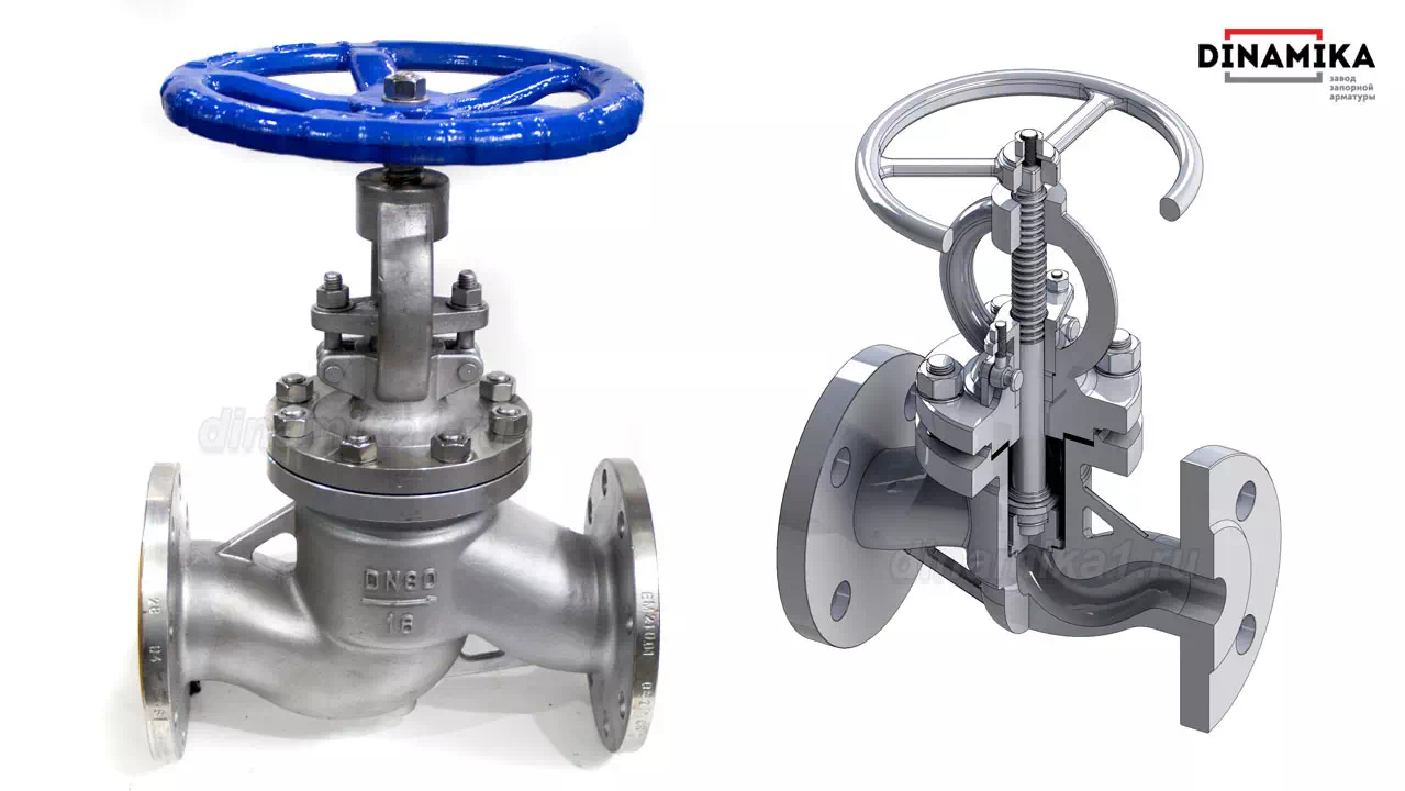 Клапаны запорные 15нж65нж в Казани Клапаны фланцевые 15нж65нж в Казани