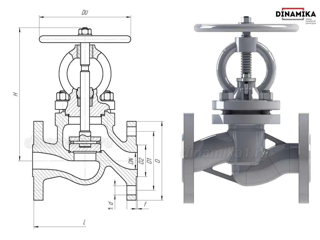 Чертёж 15с65нж размеры Чертёж 15с65нж размеры