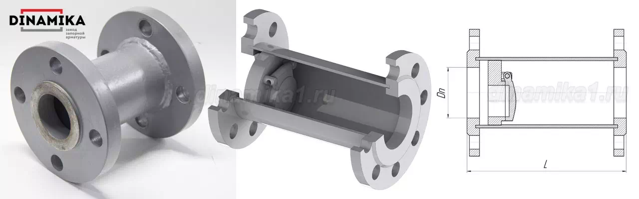 19с38нж фланцевый