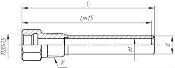 ГТ-711 с конической резьбой для датчиков температуры с неподвижным штуцером