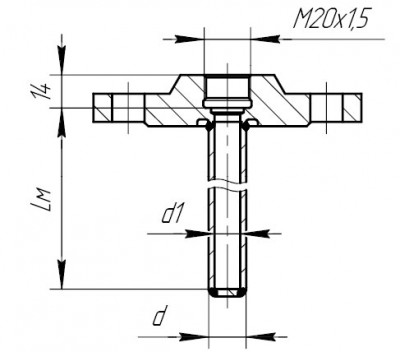 ГТ-7074-01 для ДТ с подвижным штуцером
