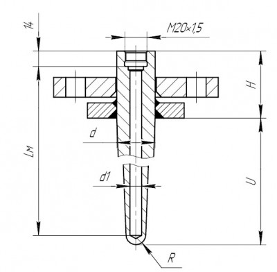 Рис.16. ГТ-704-04 для ДТ с подвижным штуцером