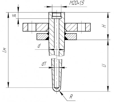 Рис.18. ГТ-714-04 для ДТ с неподвижным штуцером