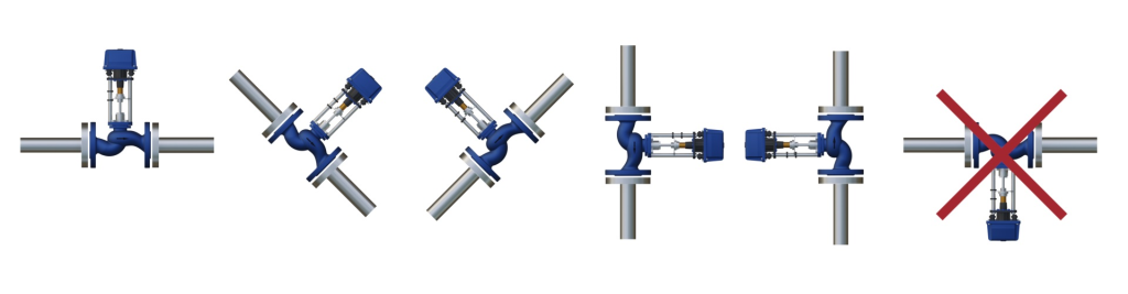 Проходной седельный клапан ВСКР (сталь)