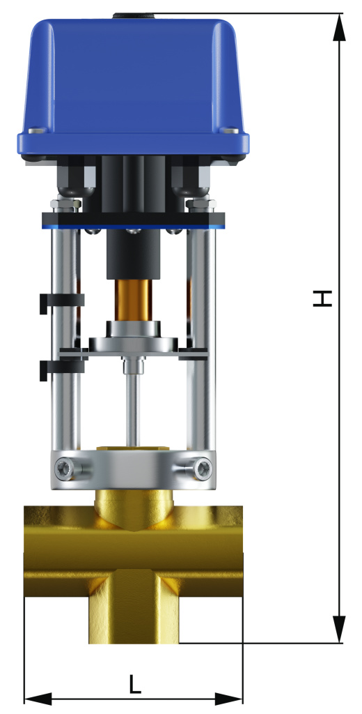 ВЭП ВКТР муфтовый клапан