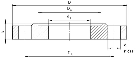 Габаритные и присоединительные размеры КМЧ для РСМ