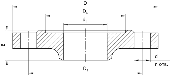 Габаритные и присоединительные размеры КМЧ для РСМ