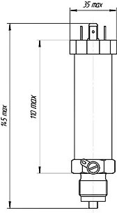Датчик ЭнИ-12Н-ДИ (все, кроме моделей с индексом «м»)
