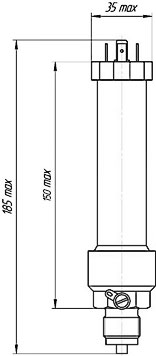 Датчик ЭнИ-12Н-ДИ (только для моделей с индексом «м»)