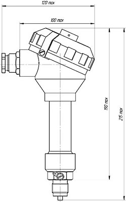 Датчик ЭнИ-12HS-ДИ( только для моделей с индексом «м»)