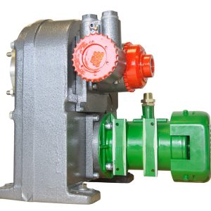 Механизм электрический однооборотный фланцевый во взрывозащищенном исполнении ПЭК МЭОФ-1000/63-0,25Х- БКП380-IIСТ4-12