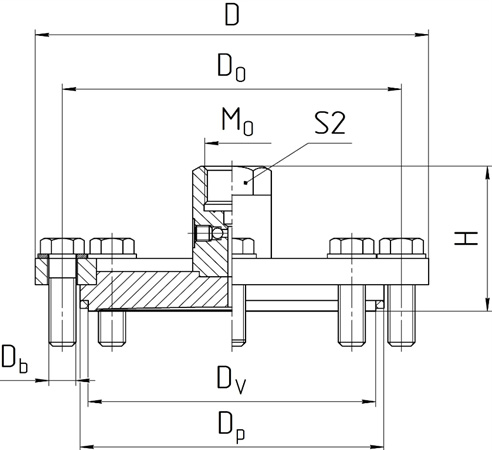 Габаритные размеры РСМ-5320