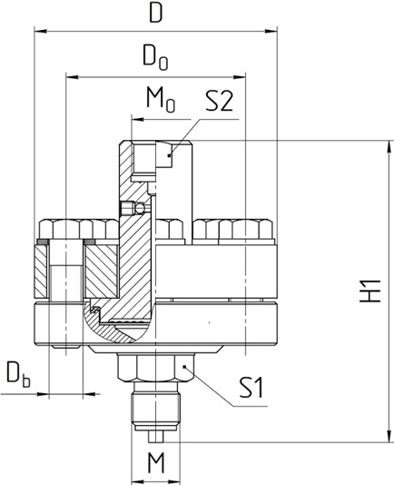 Габаритные размеры РСМ-5321