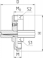 Без промывочного отверстия