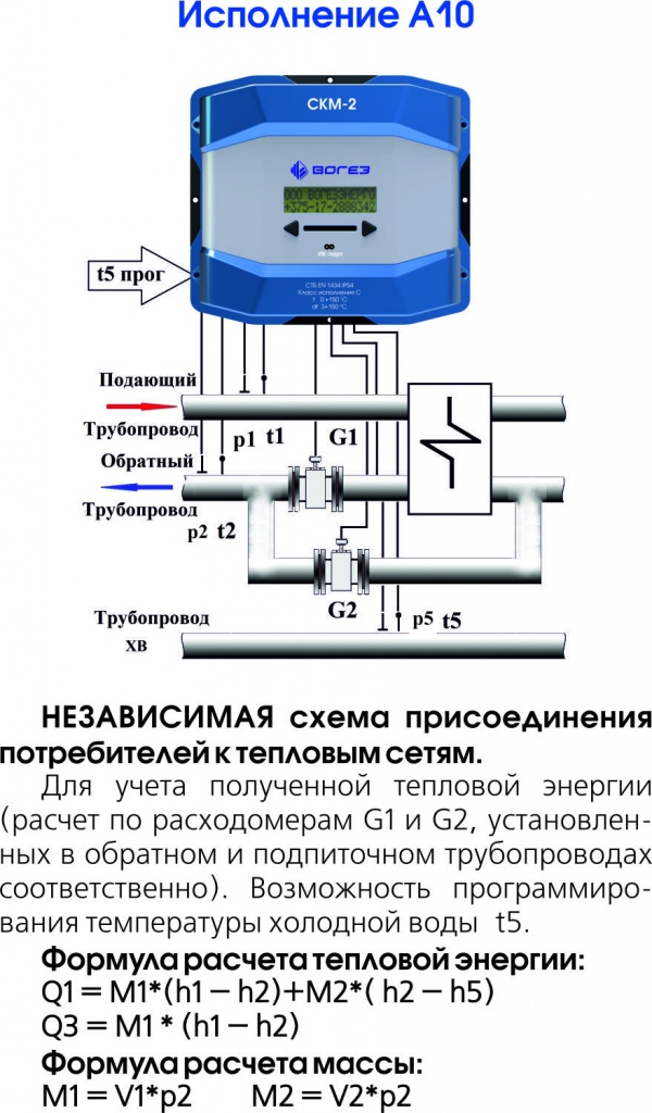 система 1_4.jpg Исполнения теплосчетчиков СКМ 2 характеристики