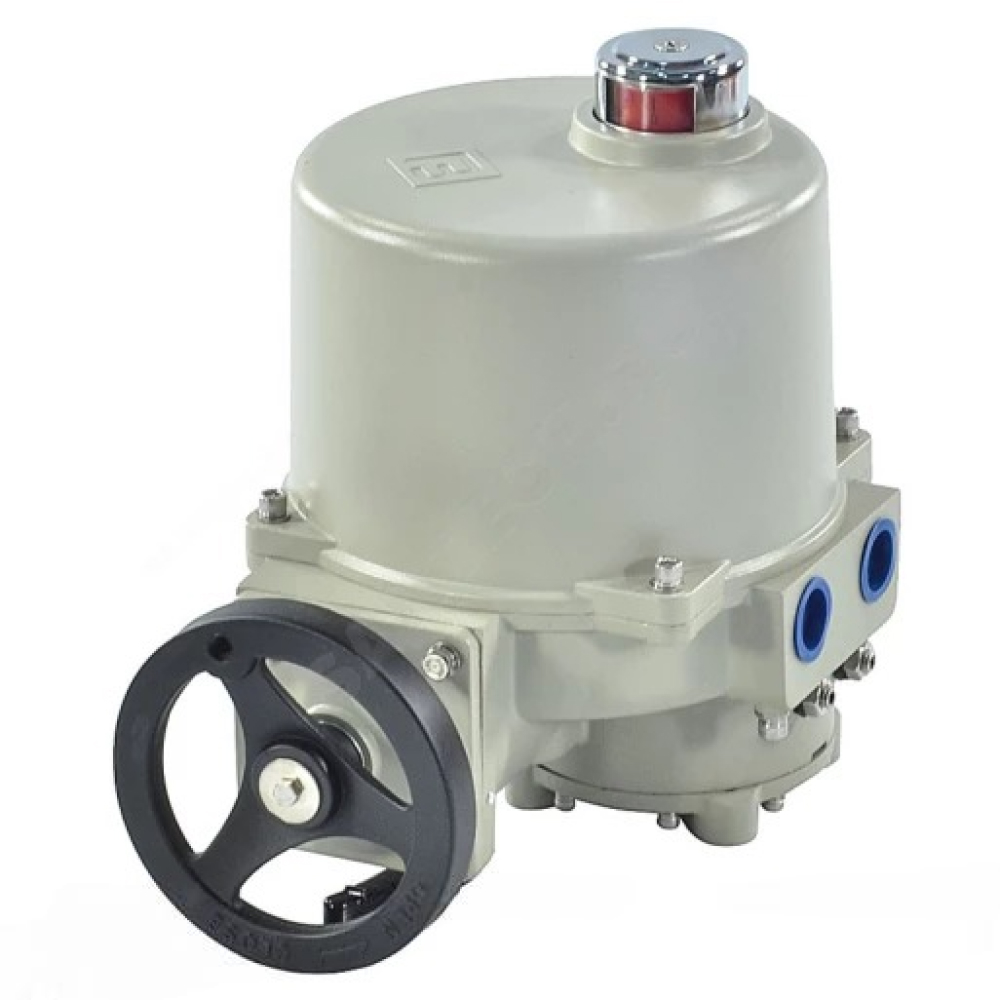 Электропривод четвертьоборотный ГЗ-ОФ-150/22М, F07, 14х14 квадрат, 380В IP65, для затвора ЗПФ Ду150