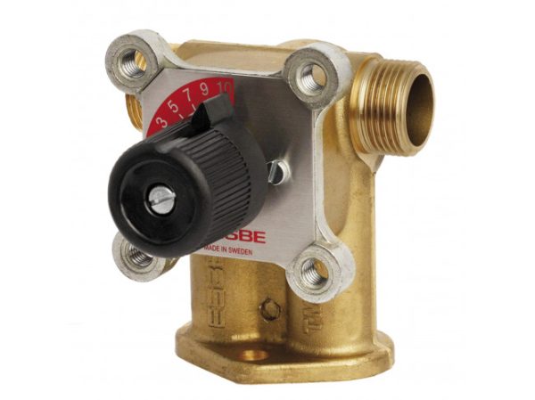 Клапан поворотный 4-ходовый ESBE TM20 (DN20, Kvs5.5, PN10, НР 3/4", КО)