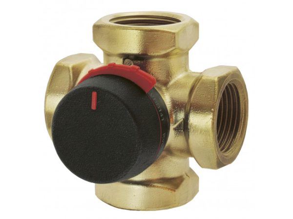 Клапан поворотный 4-ходовый ESBE VRG141 (DN15, Kvs2.5, PN10, ВР 1/2", КО-РО-СО)