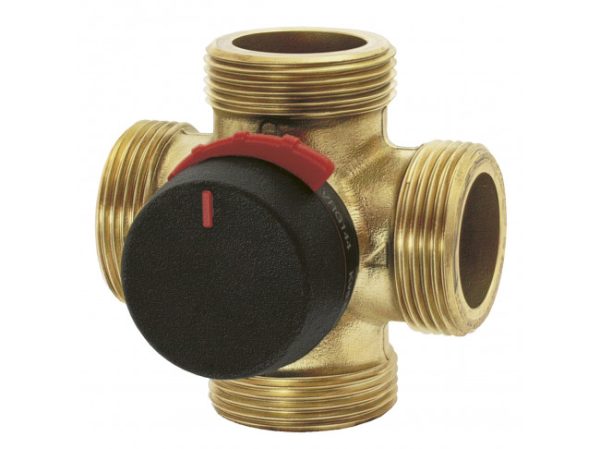 Клапан поворотный 4-ходовый ESBE VRG142 (DN15, Kvs2.5, PN10, НР 3/4", КО-РО-СО)