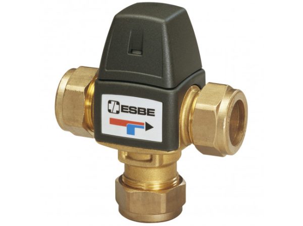 Клапан термостатический смесительный ESBE VTA323 (DN15, Kvs1.2, PN10, ФО 15 мм, 20-43°C, ГВ-ТП-ТН)