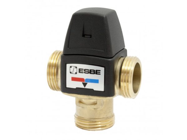 Клапан термостатический смесительный ESBE VTA352 (DN15, Kvs1.5, PN10, НР 3/4", 35-60°C, ГВ)