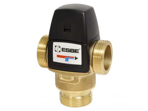 Клапан термостатический смесительный ESBE VTA522 (DN20, Kvs3.2, PN10, НР 1", 20-43°C, ГВ-ТП)