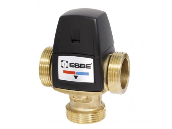 Клапан термостатический смесительный ESBE VTA552 (DN25, Kvs3.5, НР1"1/4, 20-43°C, ГВ-ТП)