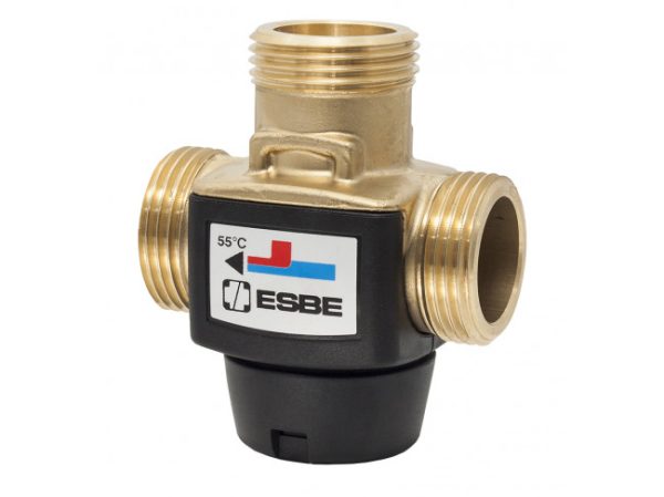 Клапан термостатический смесительный ESBE VTC312 (DN20, Kvs3.2, PN10, НР 1", 45°C, СО-ТТ)