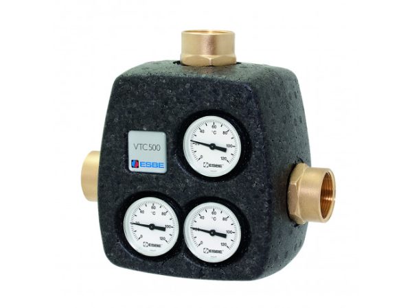 Клапан термостатический смесительный ESBE VTC531 (DN40, Kvs8, PN6, ВР1"1/2, 65°C, ТТ)