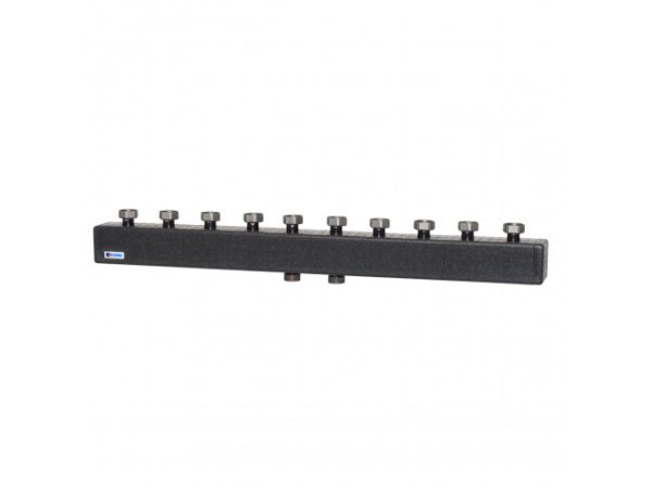 Коллектор ESBE GMA451 (5 контура, PN6, вх.НР1"1/2, вых.НГ 1"1/2, кронш., ГВ-КО-РО-ТП-СО-ТН-ТТ)