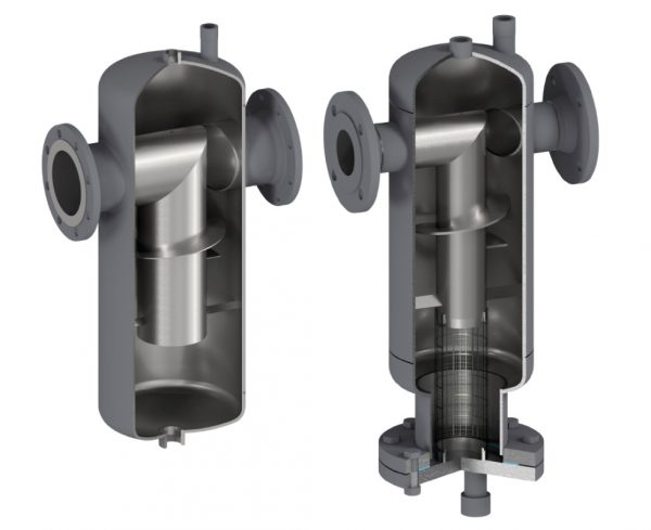 Сепаратор центробежный для жидкостных систем ADCA AS/S DN11/2”