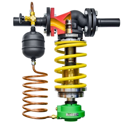 Двухсильфонный регулятор давления для насыщенного и перегретого пара АСТА серии Д223