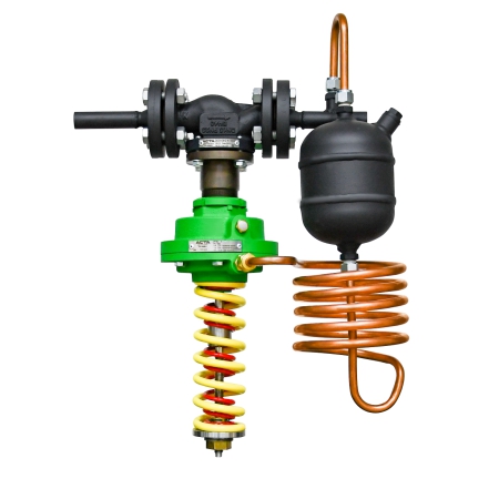 Регулятор давления для пара АСТА серии Д123 "после себя"